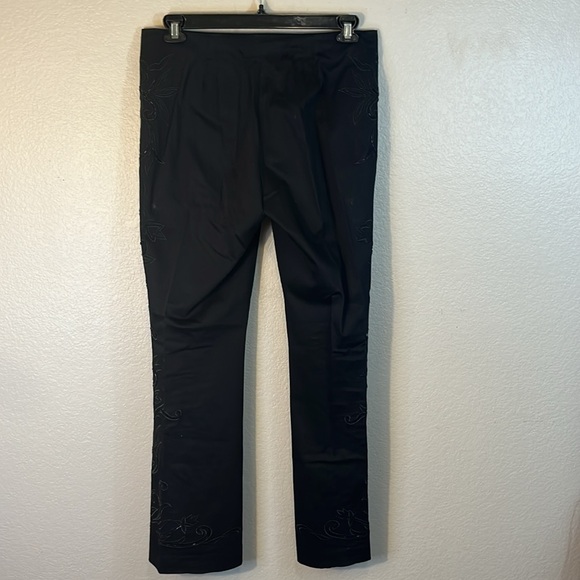CACHE  cotton Appliqué Pants size 10 
Awesome!!! - Picture 5 of 5